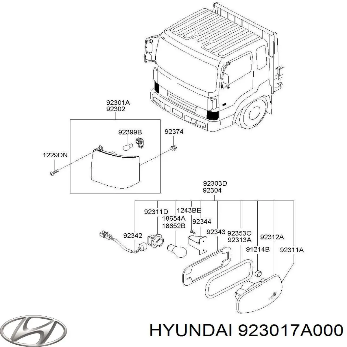 923017A000 Hyundai/Kia 
