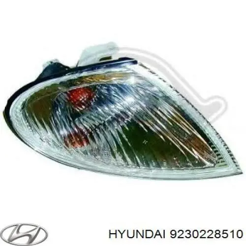 Правий покажчик повороту - лампа Hyundai/Kia 9230228510 ціна, від 29.04 USD