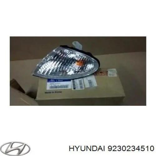 Правий покажчик повороту - лампа Hyundai/Kia 9230234510 ціна, від 38.43 USD