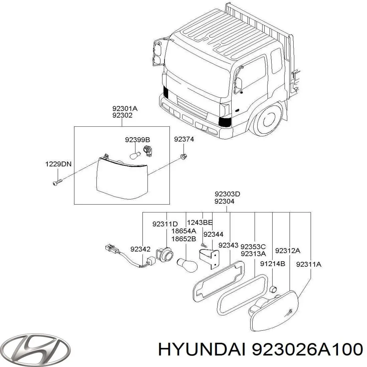  Hyundai/Kia 923026A100 ціна, від 41.44 USD