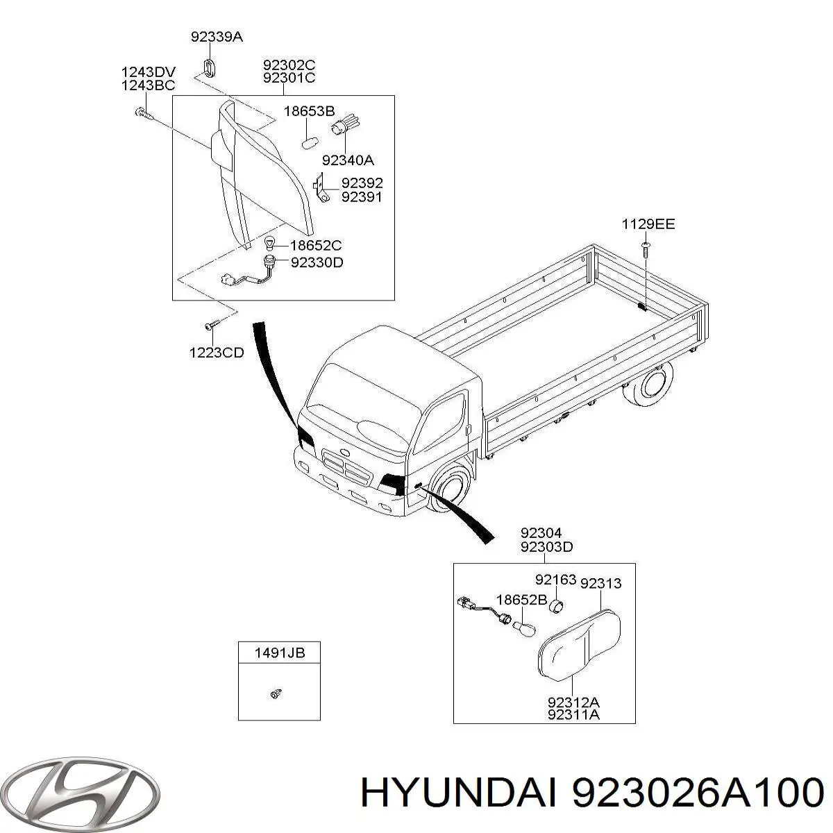 Купити 923026A100 Hyundai/Kia 