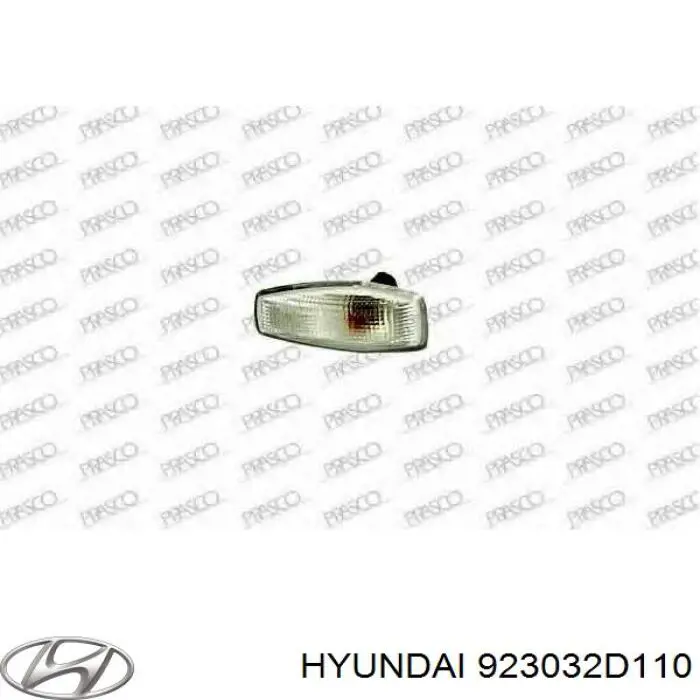 Купити 923032D110 Hyundai/Kia Повторювач повороту на крилі, лівий