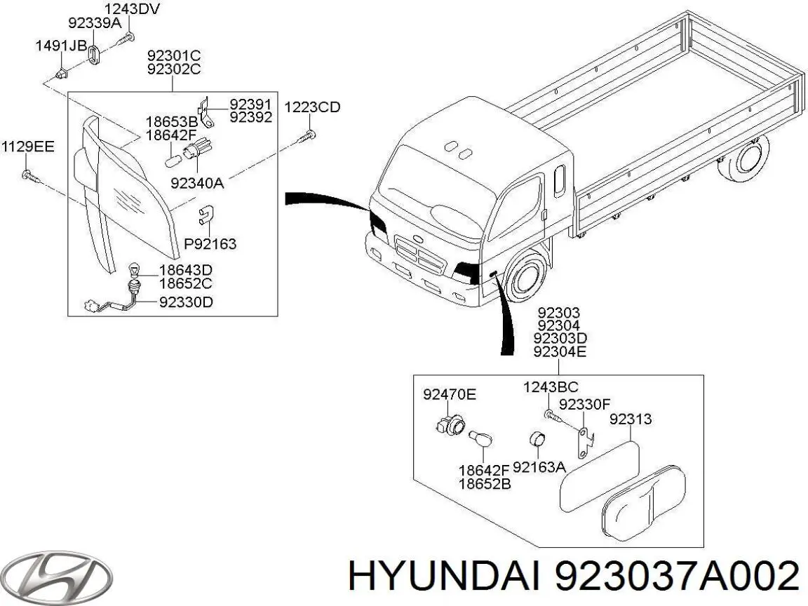 Купити 923037A002 Hyundai/Kia 