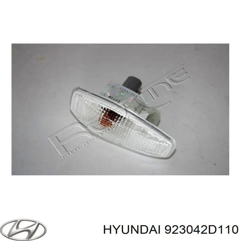 Купити 923123B120 Hyundai/Kia Повторювач повороту на крилі, правий