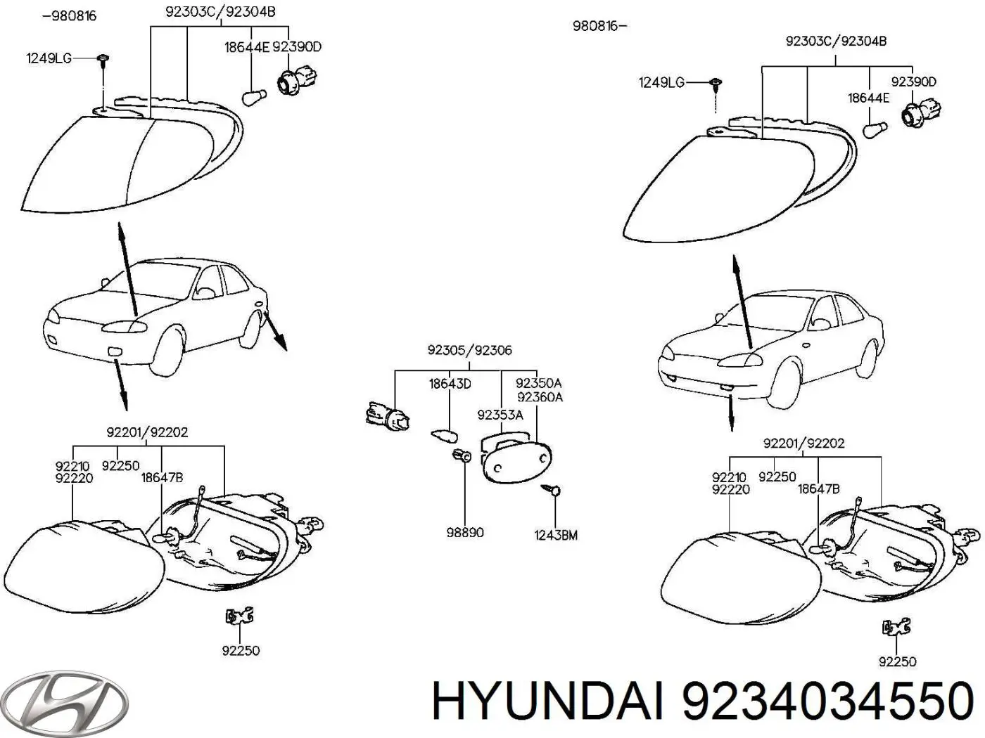 9234034550 Hyundai/Kia 