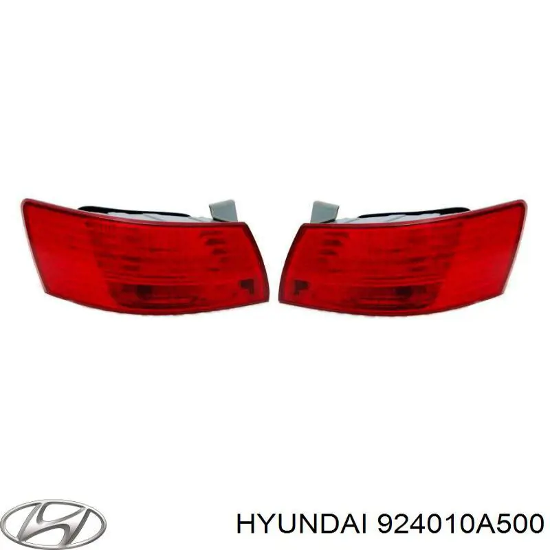 924010A500 Hyundai/Kia Задній лівий зовнішній ліхтар