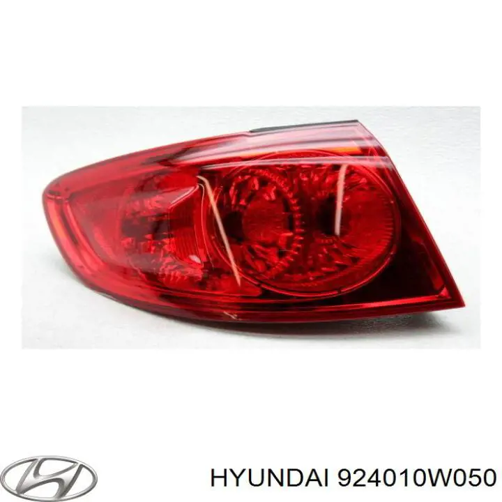 Ліхтар задній лівий, зовнішній 924010W050 Hyundai/Kia