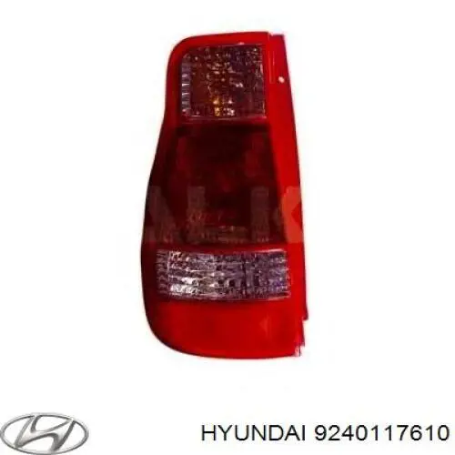 Ліхтар задній лівий Hyundai Matrix (FC) (Хендай Матрікс)