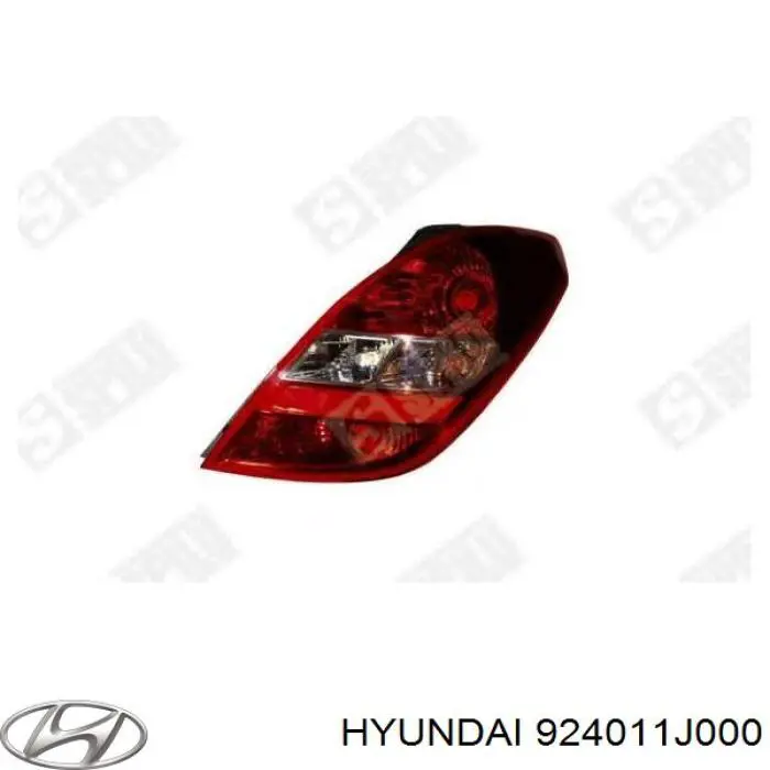 Ліхтар задній лівий Hyundai I20 (PB) (Хендай Ай 20)