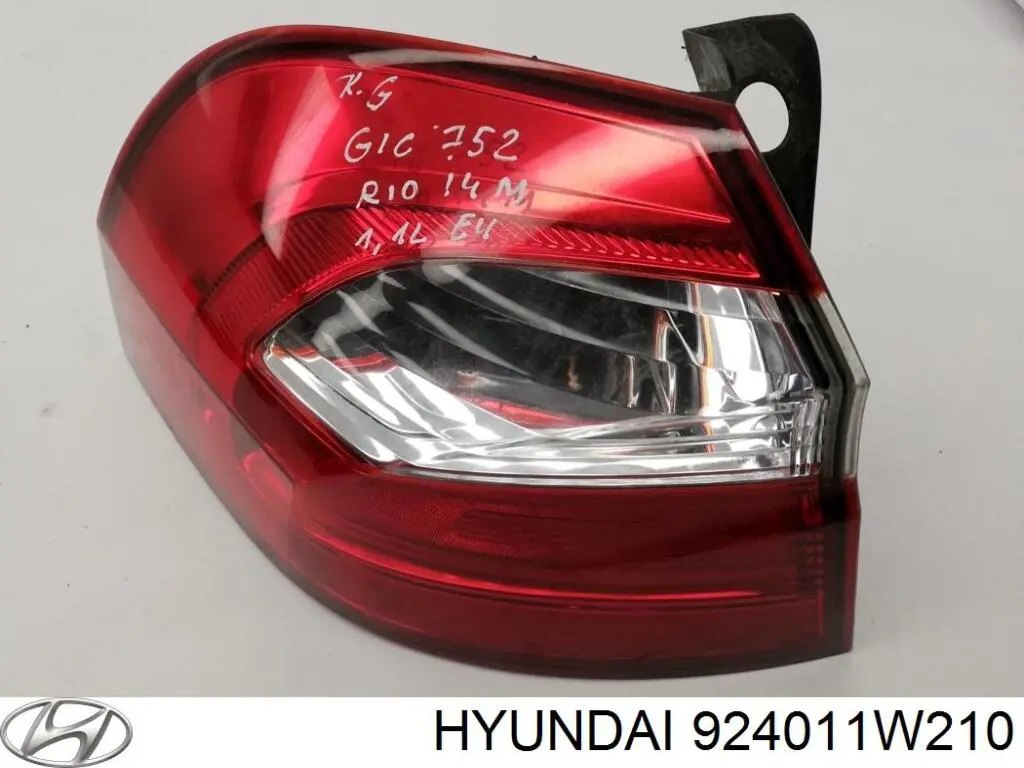 Купити 924011W2 Hyundai/Kia Ліхтар задній лівий, зовнішній