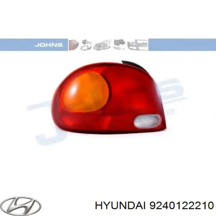 9240122210 Hyundai/Kia Задня ліва фара