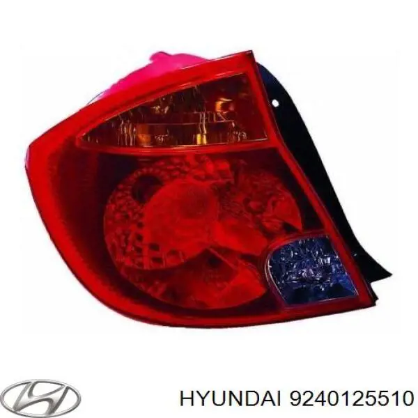 9240125510 Hyundai/Kia ліхтар задній лівий