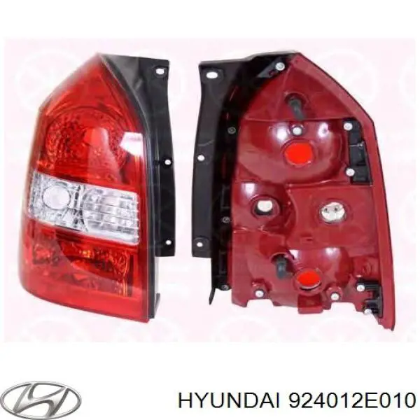 Задня ліва фара на Hyundai Tucson I JM