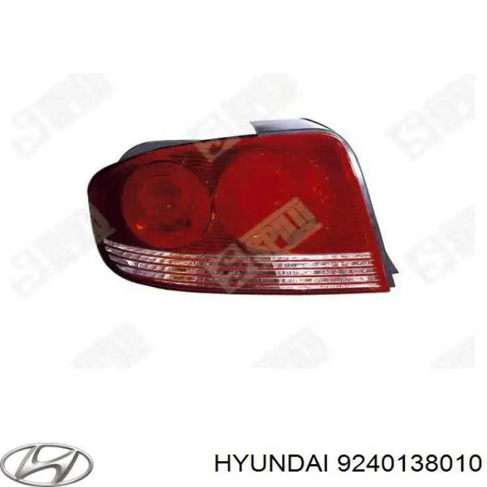 Ліхтар задній лівий Hyundai Sonata (EF) (Хендай Соната)