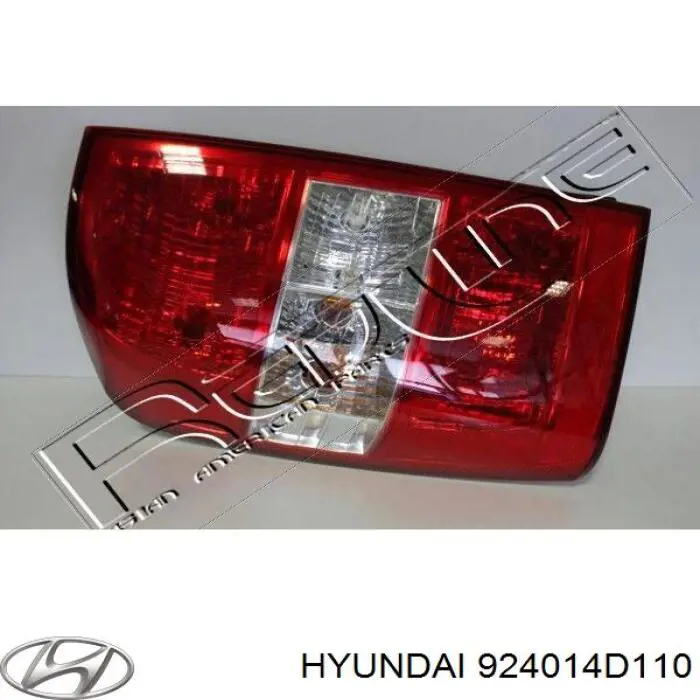 Ліхтар задній лівий Hyundai/Kia 924014D110 ціна, від 228.05 USD