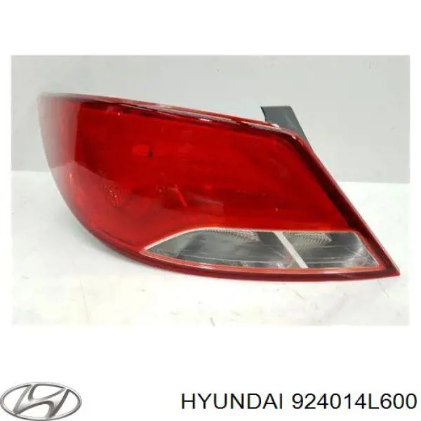 Ліхтар задній лівий Hyundai SOLARIS (SBR11) (Хендай Соляріс)