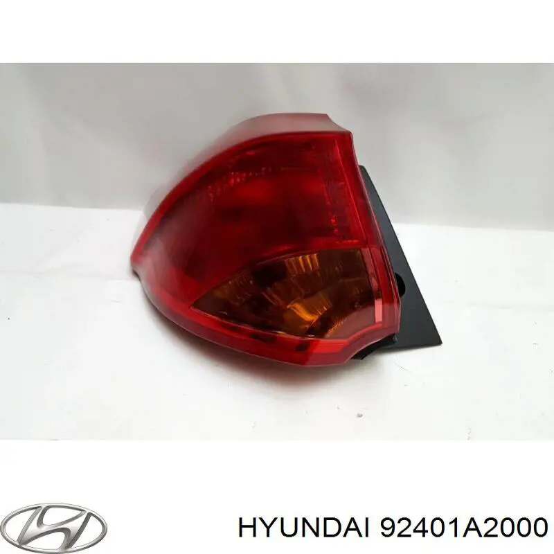 Задня ліва зовнішня фара Hyundai/Kia 92401A2000 ціна, від 44.20 USD