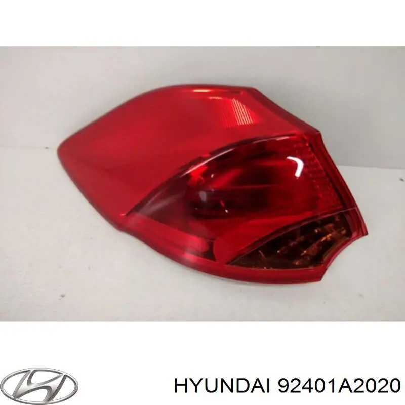 92401A2020 Hyundai/Kia ліхтар задній лівий, зовнішній