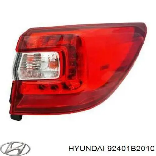 Ліхтар задній лівий Hyundai/Kia 92401B2010 ціна, від 88.69 USD