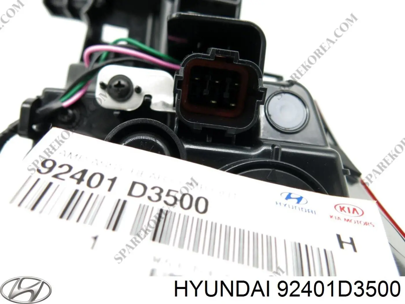92401D3500 Hyundai/Kia Задній лівий зовнішній ліхтар
