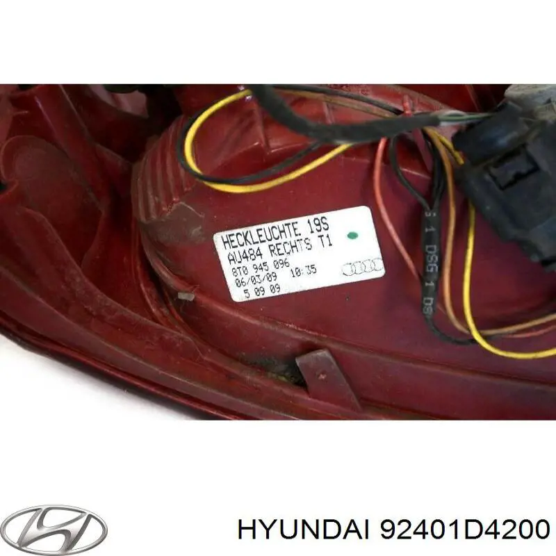 Задня ліва зовнішня фара Hyundai/Kia 92401D4200 ціна, від 103.60 USD