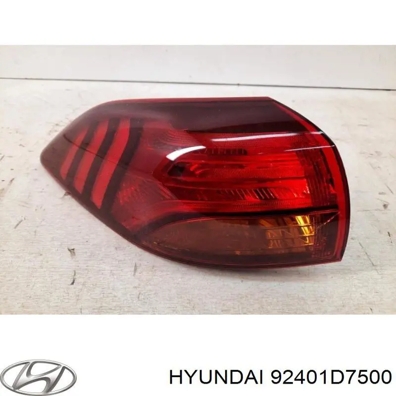 Ліхтар задній Hyundai/Kia 92401D7500 ціна, від 269.40 USD