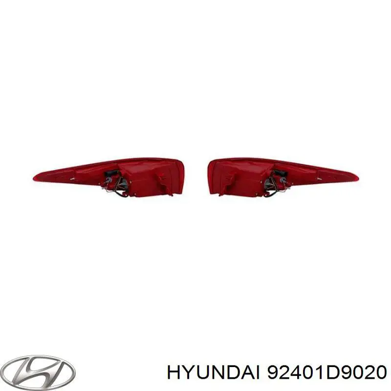 Купити 92401D9020 Hyundai/Kia Ліхтар задній