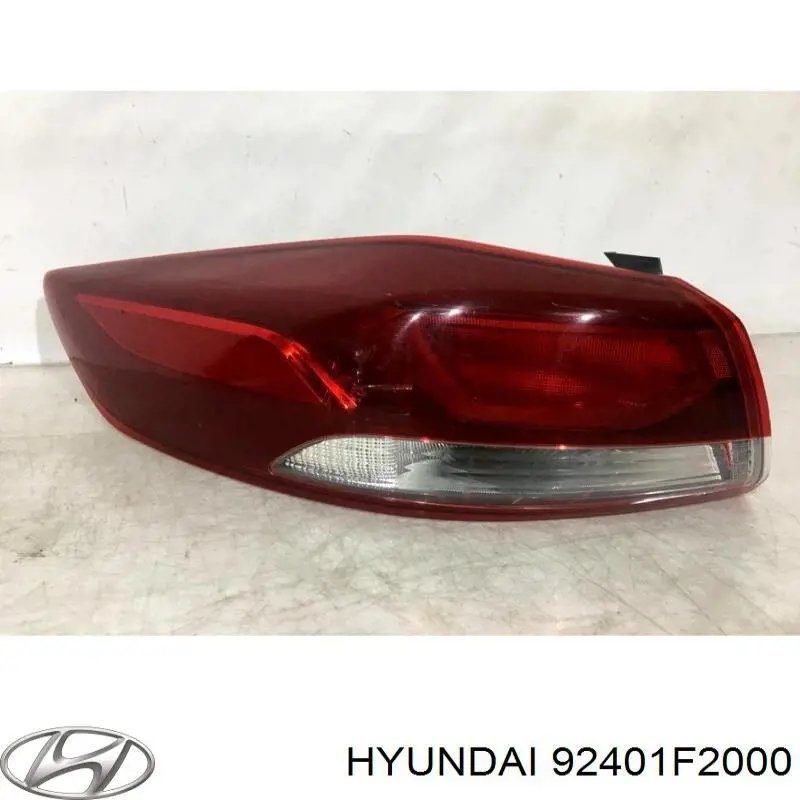  Ліхтар задній лівий, зовнішній Hyundai Elantra 6