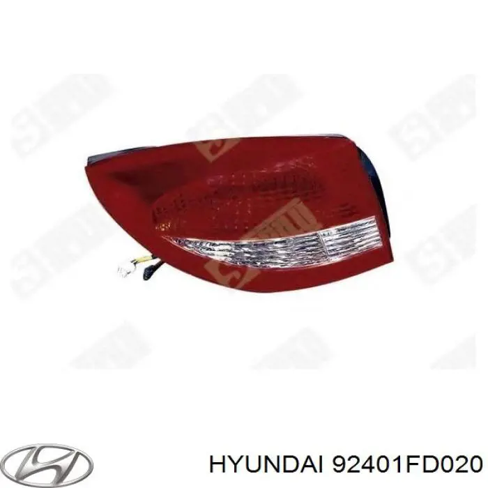 92401FD020 Hyundai/Kia ліхтар задній лівий