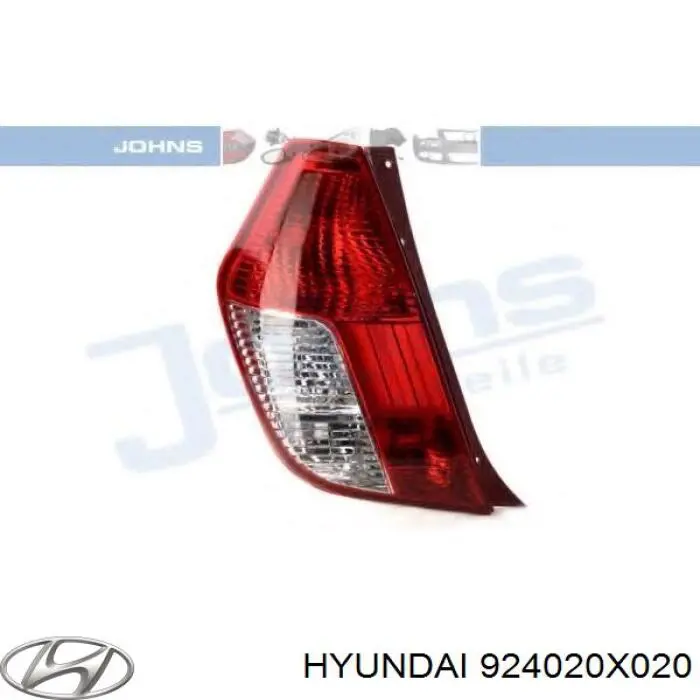 924020X020 Hyundai/Kia Ліхтар задній правий