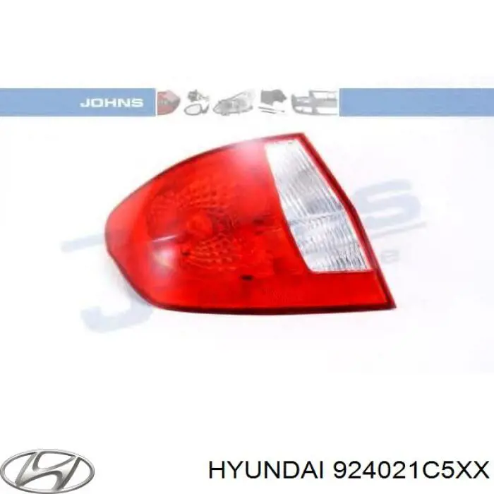 Купити 924021C5XX Hyundai/Kia Задня права фара