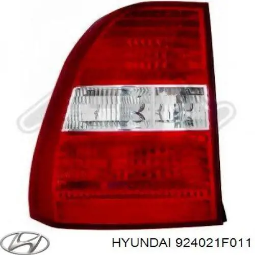 Hyundai/Kia ліхтар задній правий