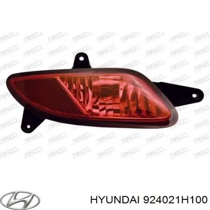 924021H100 Hyundai/Kia фара протитуманна задня, права