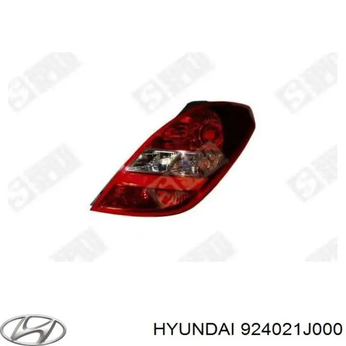 Ліхтар задній правий Hyundai I20 (PB) (Хендай Ай 20)
