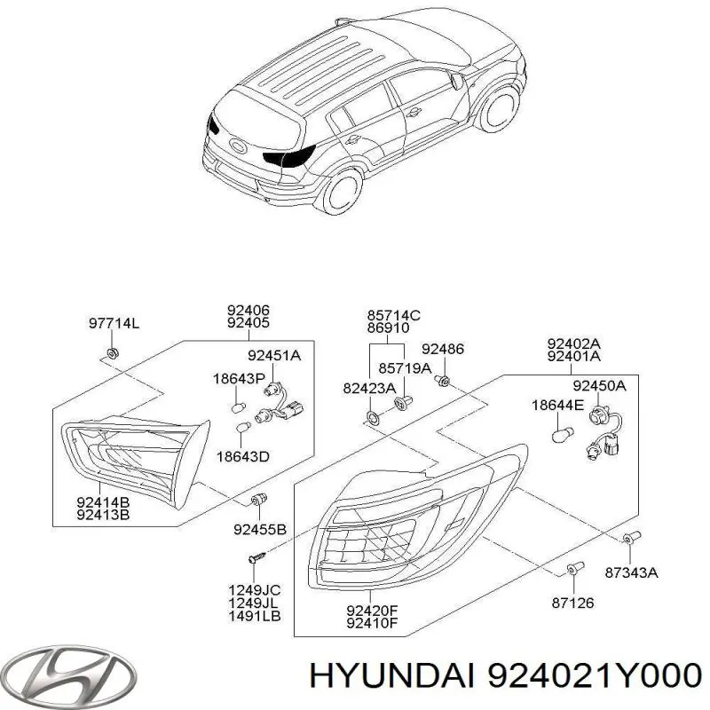  924021Y000 Hyundai/Kia