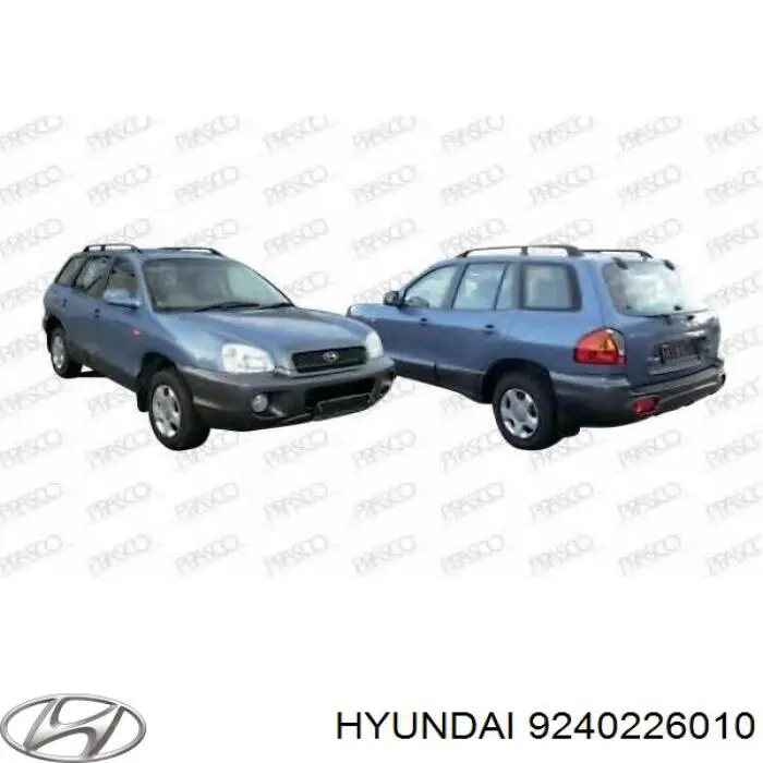 9240226010 Hyundai/Kia ліхтар задній правий