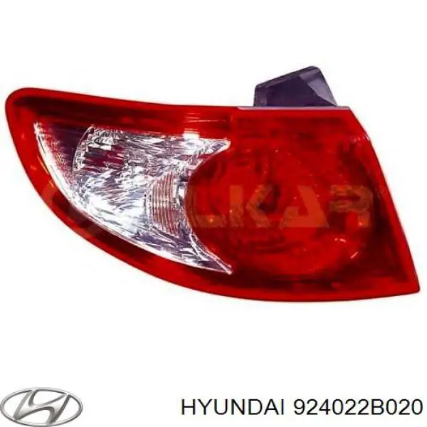 924022B020 Hyundai/Kia ліхтар задній правий, зовнішній