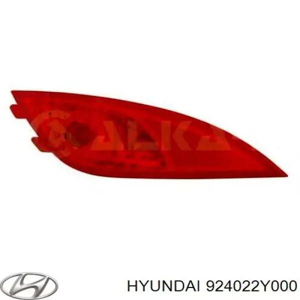 Ліхтар задній правий, зовнішній на Hyundai IX35 (LM)