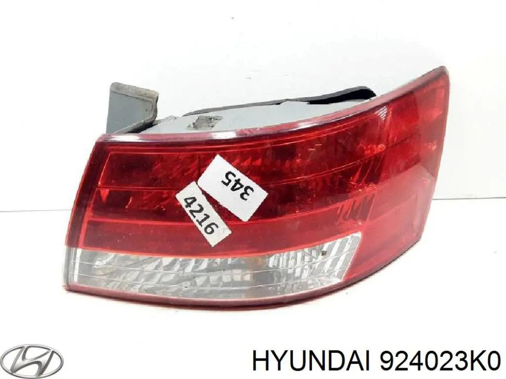 Ліхтар задній правий, зовнішній Hyundai/Kia 924023K0 ціна, від 53.79 USD