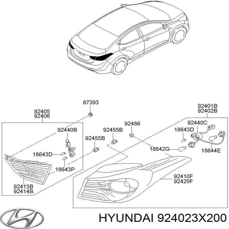 Купити 924023X200 Hyundai/Kia 