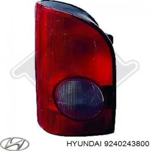 Ліхтар задній правий Hyundai H100 (P) (Хендай Н100)