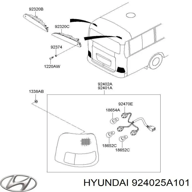  Hyundai/Kia 924025A101 ціна, від 35.32 USD