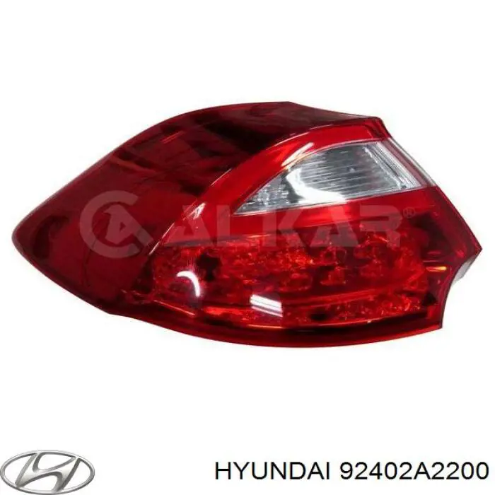 92402A2200 Hyundai/Kia Задній правий зовнішній ліхтар