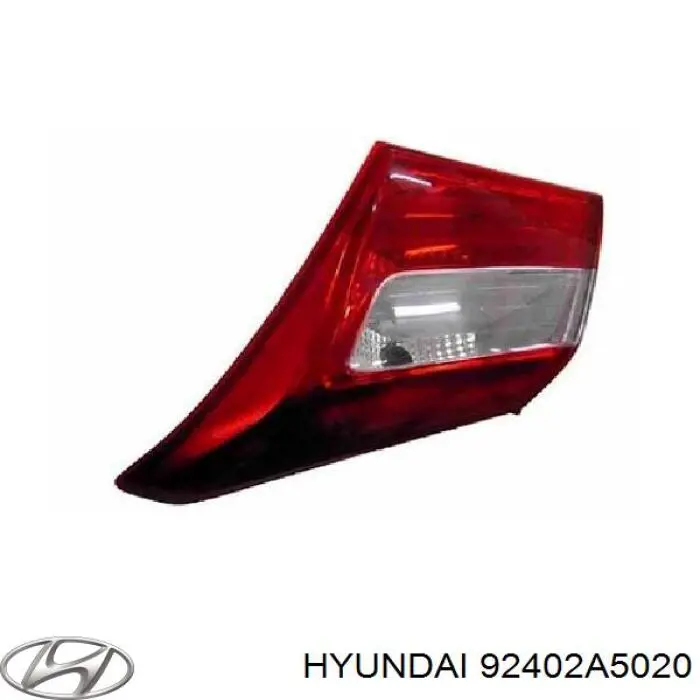 Ліхтар задній правий, зовнішній на Hyundai I30 (GDH)