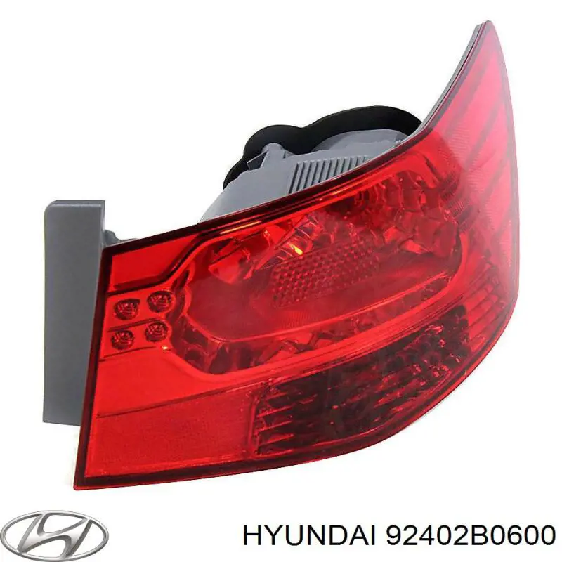 92402B0600 Hyundai/Kia Ліхтар задній правий, зовнішній