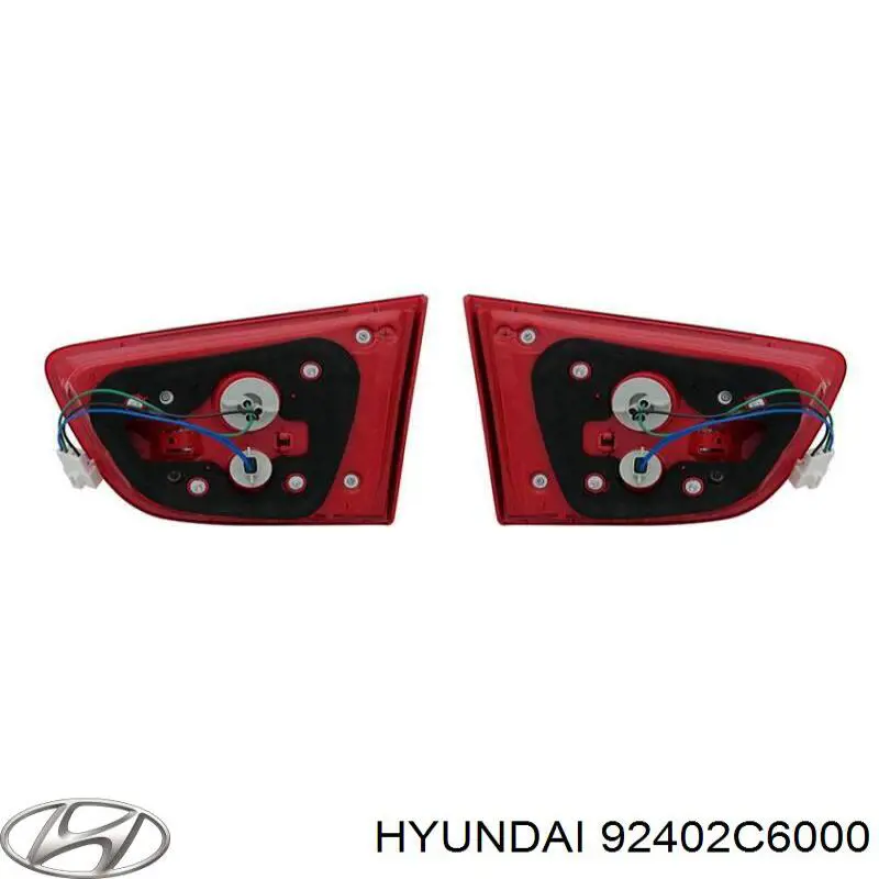 Ліхтар задній правий, зовнішній Hyundai/Kia 92402C6000 ціна, від 1.46 USD