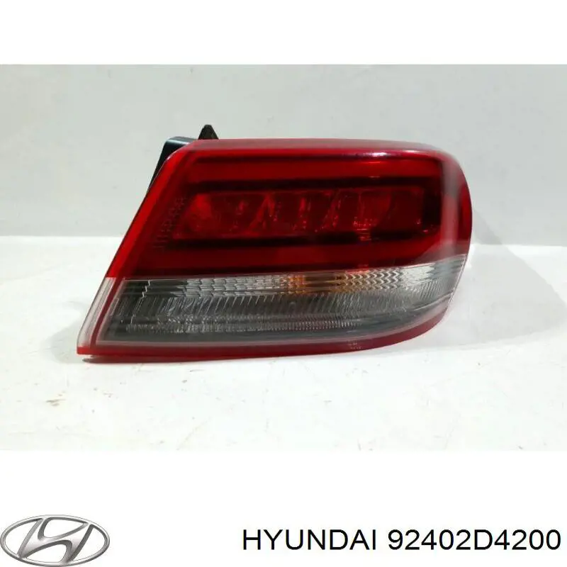 Ліхтар задній правий, зовнішній Hyundai/Kia 92402D4200 ціна, від 112.81 USD
