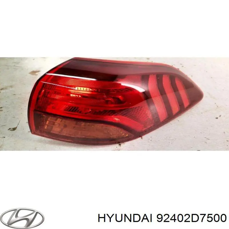 92402D7500 Hyundai/Kia Задній правий зовнішній ліхтар