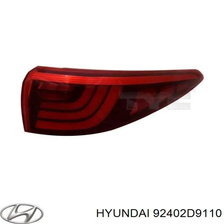 92402F1100 Hyundai/Kia Задній правий зовнішній ліхтар
