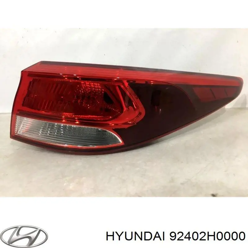 Ліхтар задній правий, зовнішній Hyundai/Kia 92402H0000 ціна, від 36.89 USD